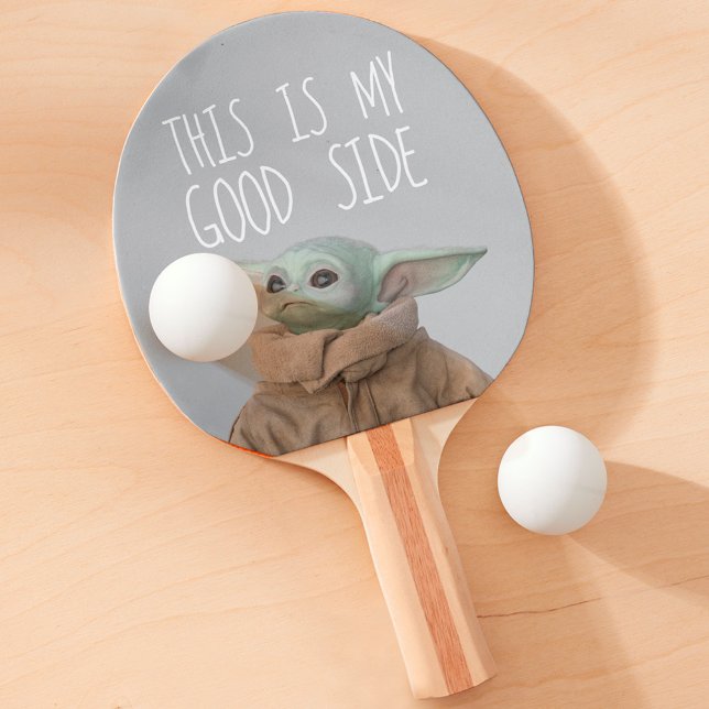 The Child This Is My Good Side Ping Pong Paddle (Creator Uploaded)