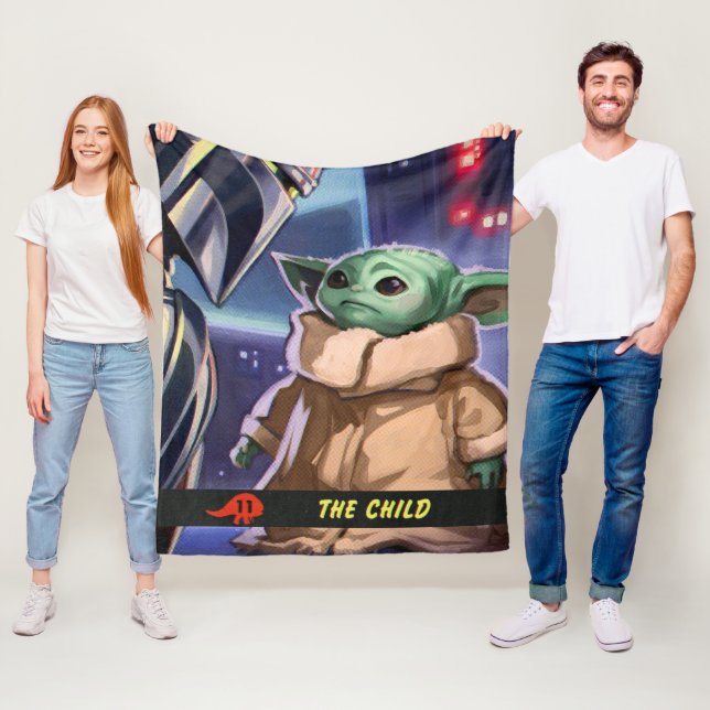 The Child | Trading Card Fleece Blanket (In Situ)
