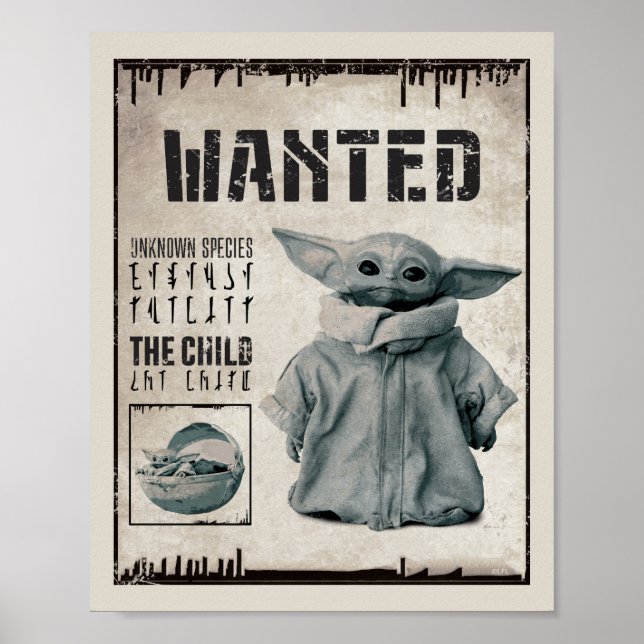The Child | Wanted Poster (Front)