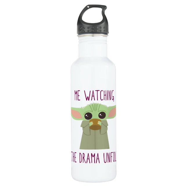 The Child - Watching The Drama Unfold 710 Ml Water Bottle (Front)