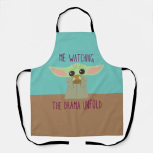 The Child - Watching The Drama Unfold Apron