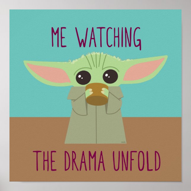 The Child - Watching The Drama Unfold Poster (Front)