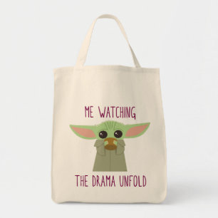 The Child - Watching The Drama Unfold Tote Bag