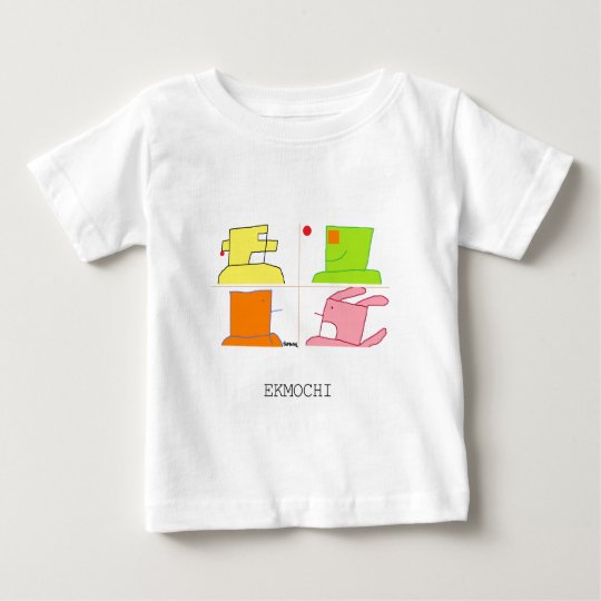 The children's wear whose ekumochi is lovely baby T-Shirt