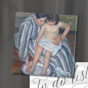 The Child's Bath Mary Cassatt Magnet