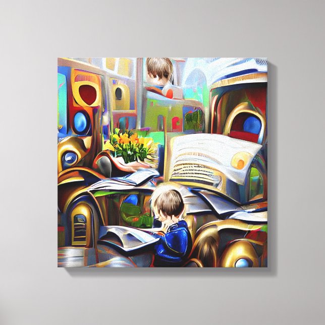 The Child's Mind by Shaw Foundation Canvas Print (Front)