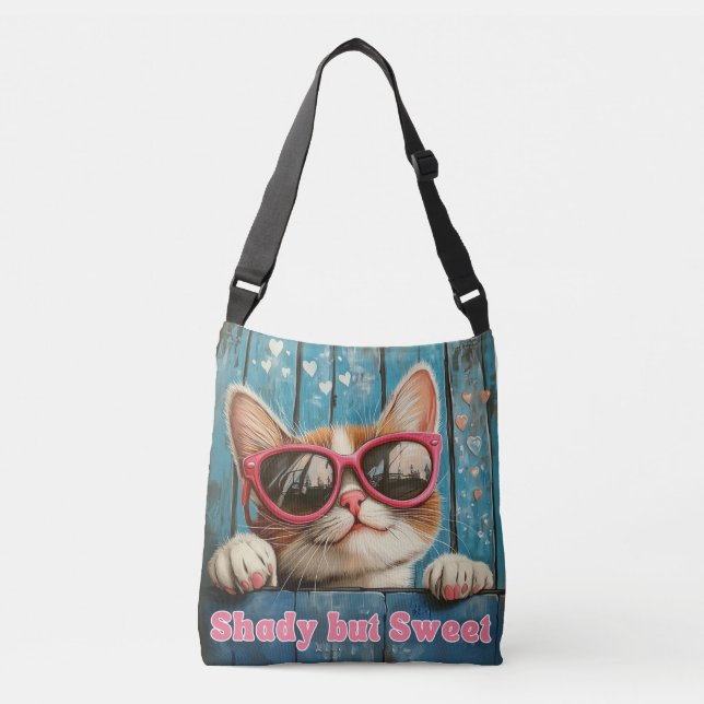 The Chill Cat Crossbody Bag (Front)