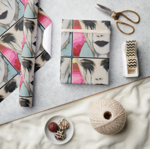 ‘The Chill’ Painting on a  Wrapping Paper