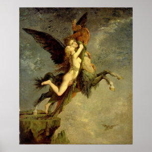 The Chimera by Gustave Moreau Poster