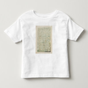 The Chimney Sweeper, plate 9 recto from 'Songs of Toddler T-shirt