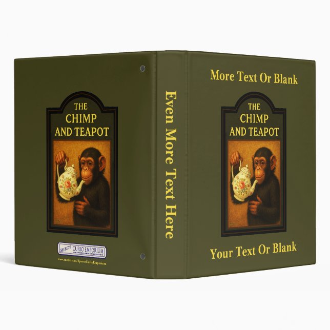 The Chimp And Teapot Pub Binder (Background)