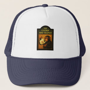 The Chimp And Teapot Pub Trucker Hat