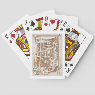 The Chinese Factory in the Street of Teng-chan at Playing Cards