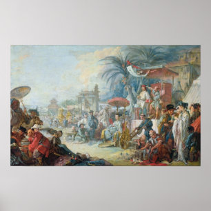 The Chinese Fair, c.1742 Poster