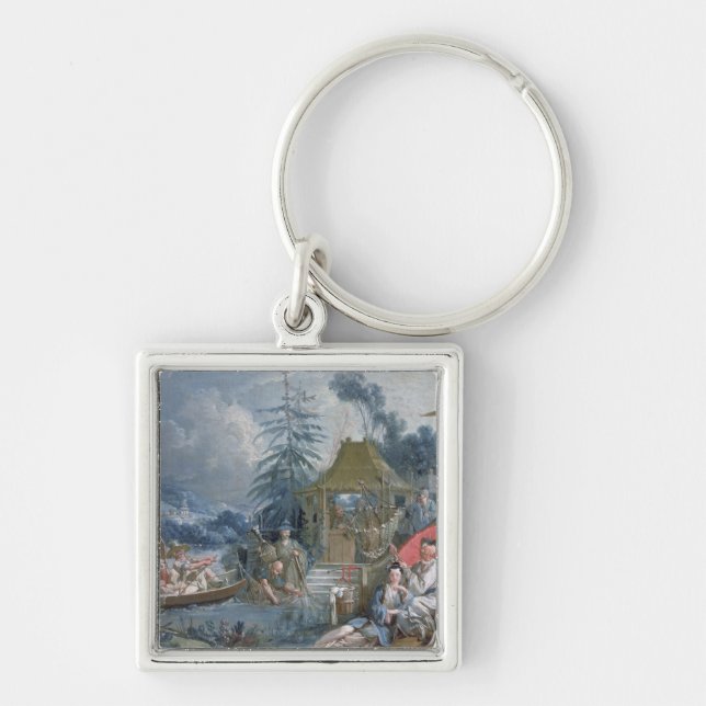 The Chinese Fishermen, c.1742 Keychain (Front)