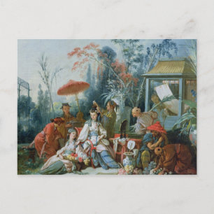The Chinese Garden, c.1742 Postcard