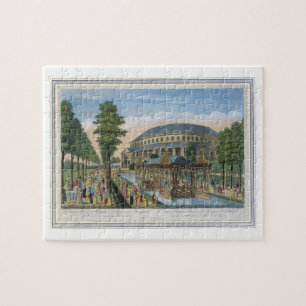 The Chinese House, the Rotunda and the Company in Jigsaw Puzzle