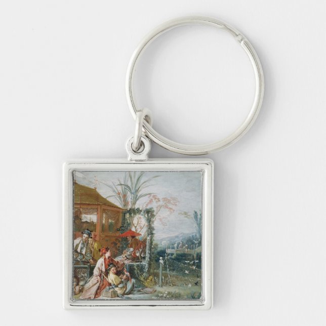 The Chinese Hunt, c.1742 Keychain (Front)