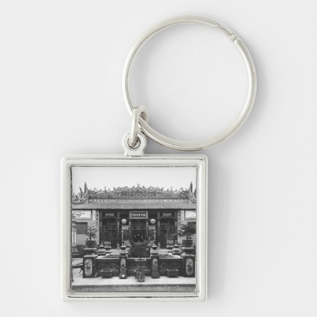 The Chinese Pavilion Keychain (Front)
