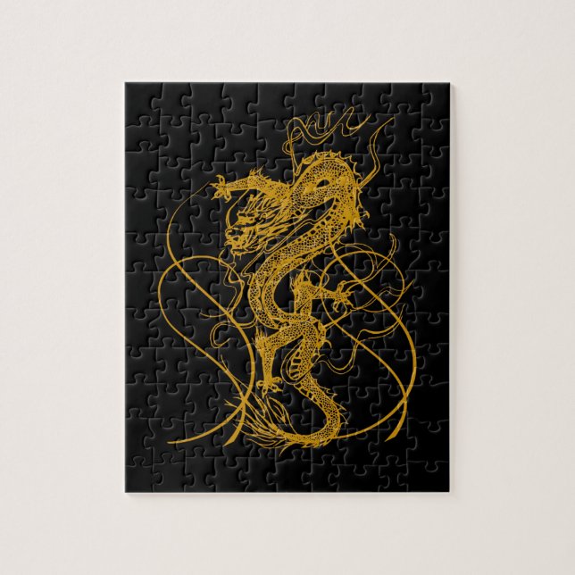 The Chinese year of the dragon 2012 Jigsaw Puzzle (Vertical)