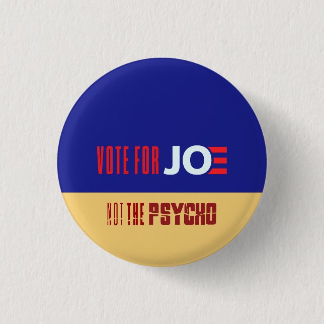 The Choice 2024: Democracy or Dictatorship 1 Inch Round Button (Front)