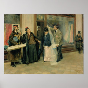 The Choice of Wedding Presents, 1897-98 Poster