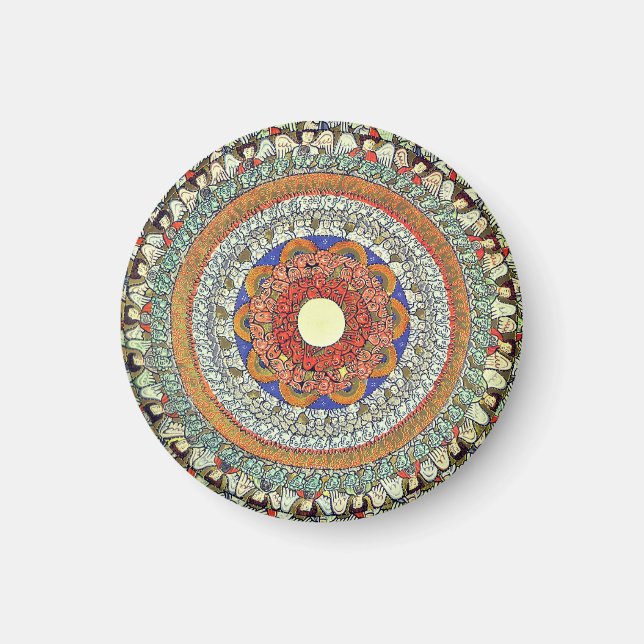 The Choirs of Angels (Hildegard von Bingen) Magnet (Front)