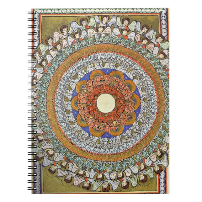 The Choirs of Angels (Hildegard von Bingen) Notebook (Front)