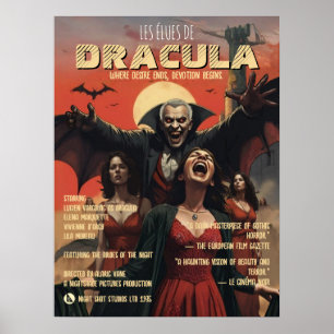 The Chosen Ones of Dracula - Ritualistic Horror Poster