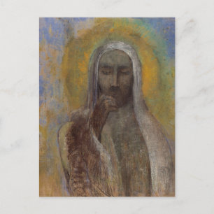 The Christ of Silence by Odilon Redon Postcard