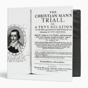 The Christian Man's Trial' by John Lilburne Binder