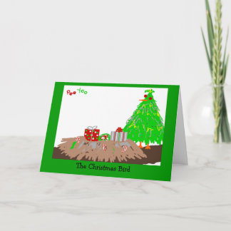 The Christmas Bird Holiday Card