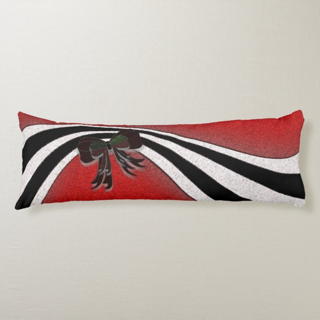 The christmas Bow - Body Pillow (Front)