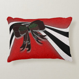 The Christmas Bow - Decorative Pillow