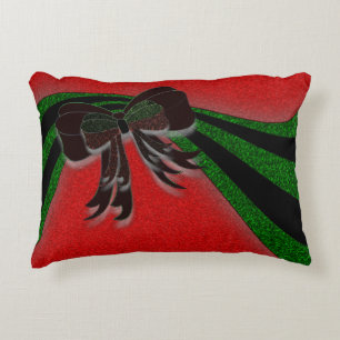 The Christmas Bow - Decorative Pillow