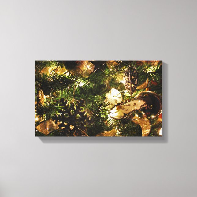 The Christmas Butterfly Canvas Print (Front)