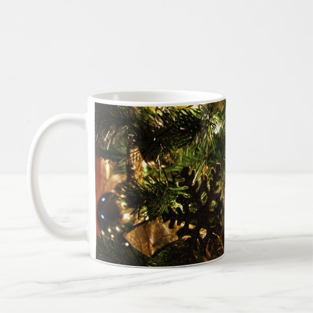 The Christmas Butterfly Coffee Mug (Left)