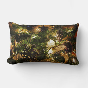 The Christmas Butterfly Lumbar Pillow