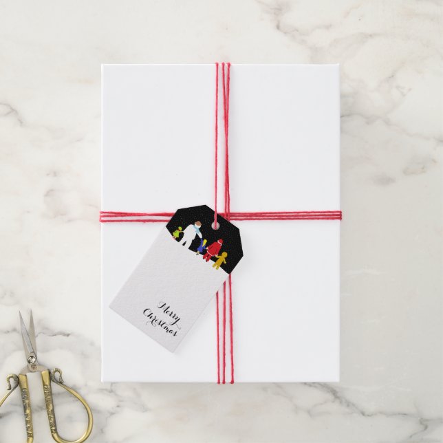 The Christmas Gang Holiday Gift Tags (With Twine)