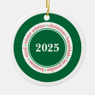 The Christmas Holidays Ornament