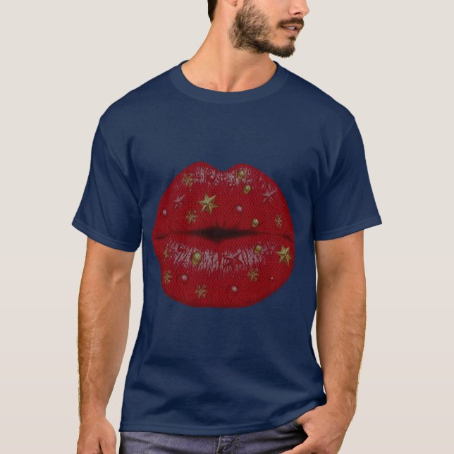 The Christmas Kiss friends T-Shirt (Front)
