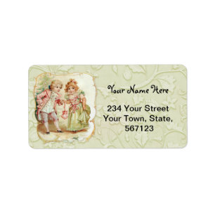 The Christmas Party - Francis Brundage Label