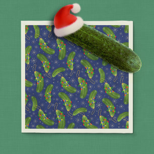 The Christmas pickle  Napkin
