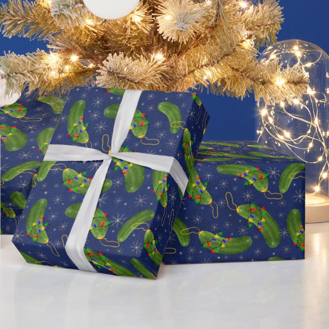 The Christmas pickle Wrapping Paper (Holidays)
