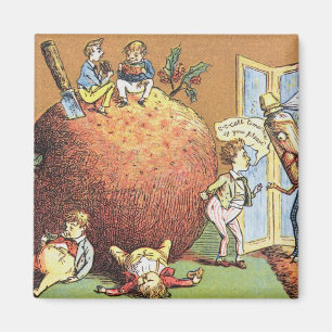 The Christmas Pudding Magnet