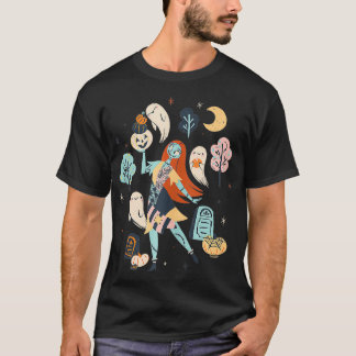 The Christmas Sally Ghost Halloween  T-Shirt