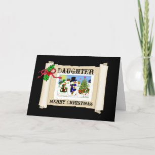 The Christmas Snowman Collection Holiday Card