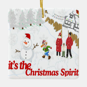 The Christmas Spirit Believe it Ornament