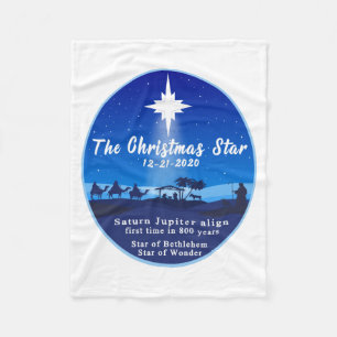 The Christmas Star Fleece Blanket