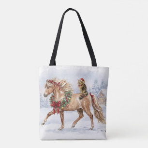 The Christmas Team- Maggie and Nari Tote Bag